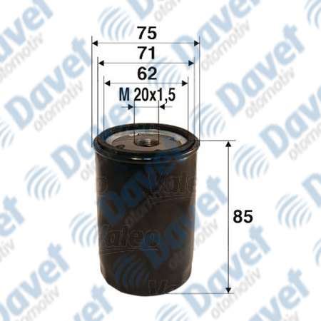 VALEO 586079 Yag Filtresi Ford Focus Ii 1.8 T. C-Max 1.8 T  ####